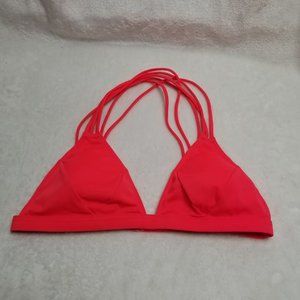 PINK by Victoria's Secret | Red Strappy Bikini Top
